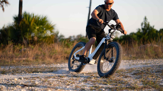 Vélo semi-rigide électrique