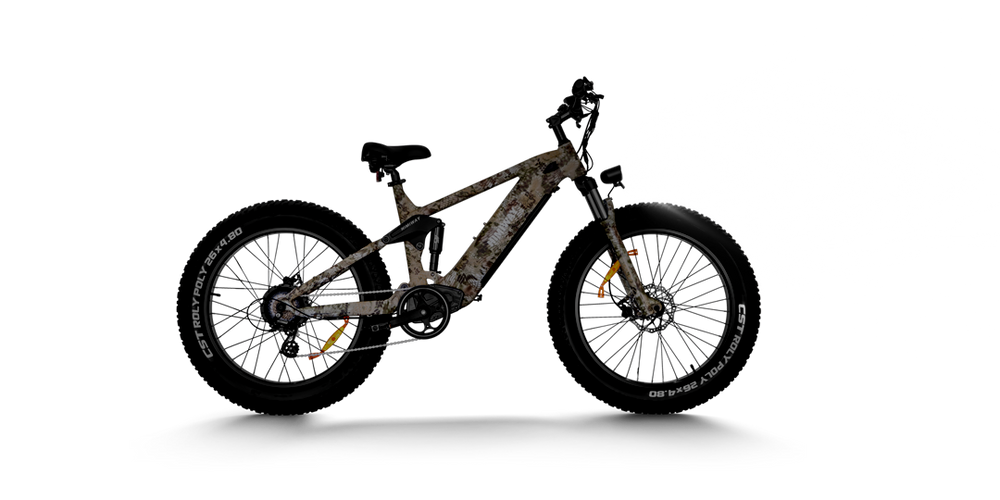 All Terrain Fat Tire Electric Bike Himiway Escape at Night